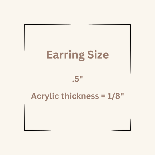 US Flag Bow Earrings -Studs image 1