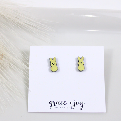 Easter Peep Earrings -Studs image 2