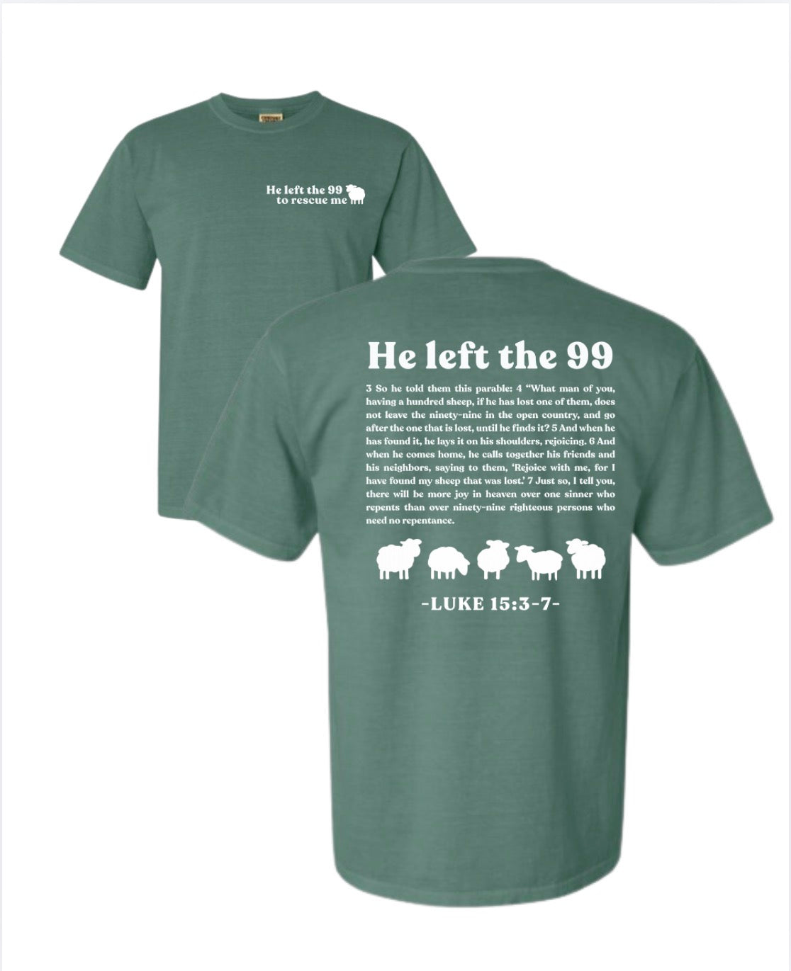 He left the 99 Christian T-Shirt