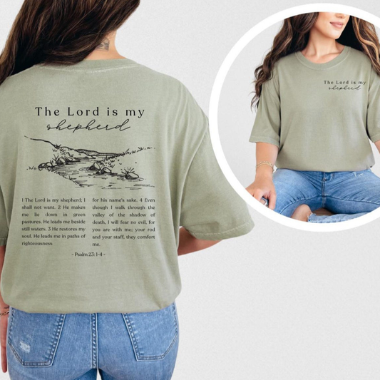 The Lord is My Shepherd T-Shirt - Clearance Priced