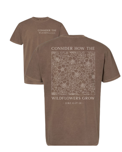 Consider the Wildflowers Christian T-Shirt