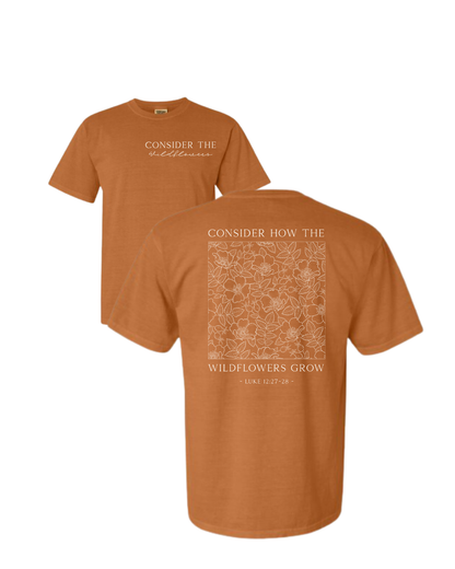 Consider the Wildflowers Christian T-Shirt