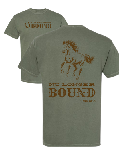 No Longer Bound Country Christian T-Shirt