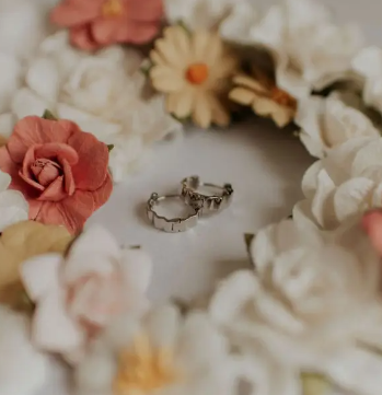 Tate Huggie Hoop Earring - sterling silver or gold vermeil image 2