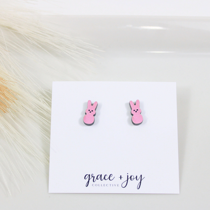 Easter Peep Earrings -Studs image 4