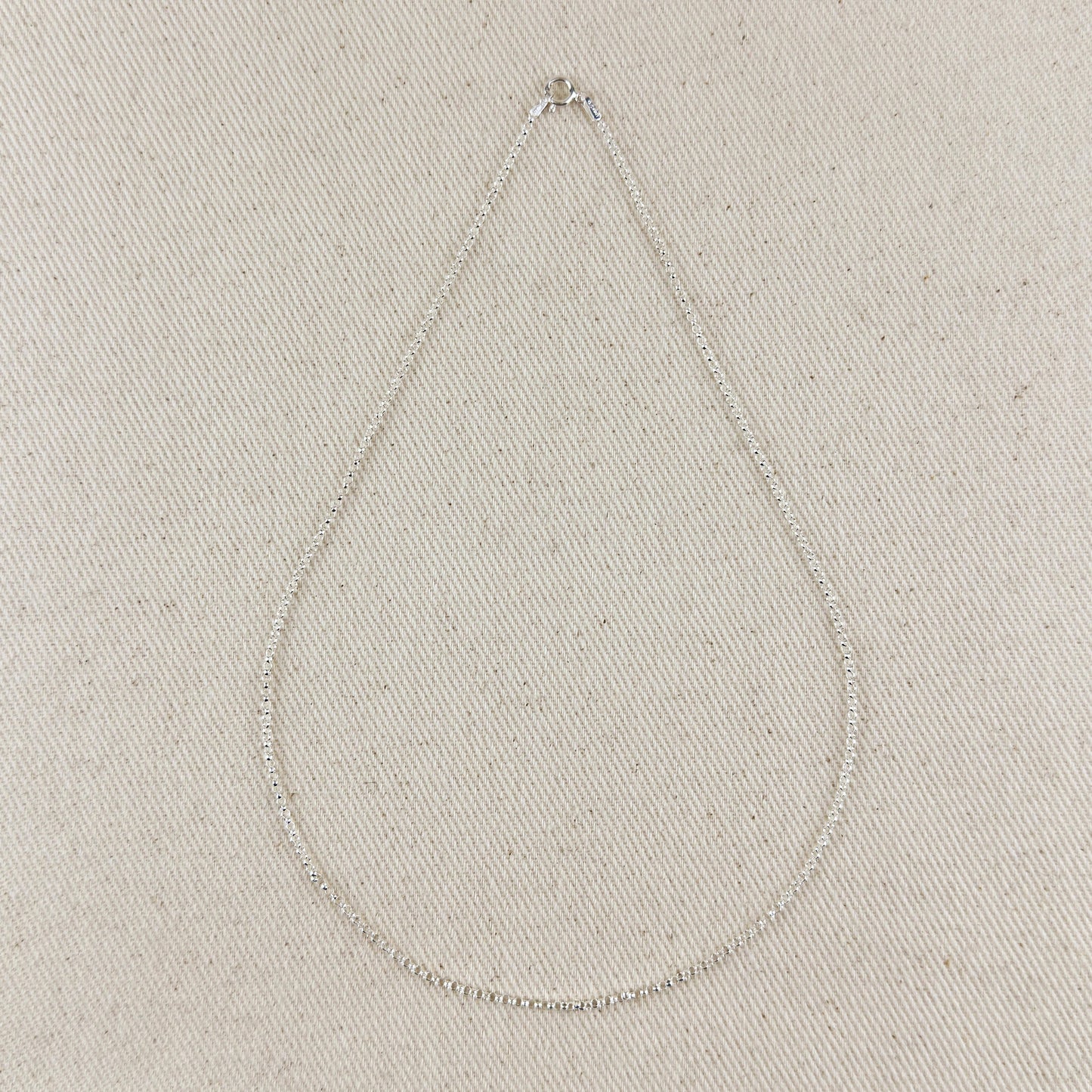 Sterling Silver Round Rolo Chain 1.5mm