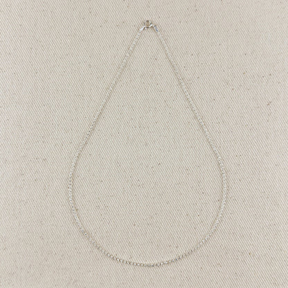 Sterling Silver Round Rolo Chain 1.5mm