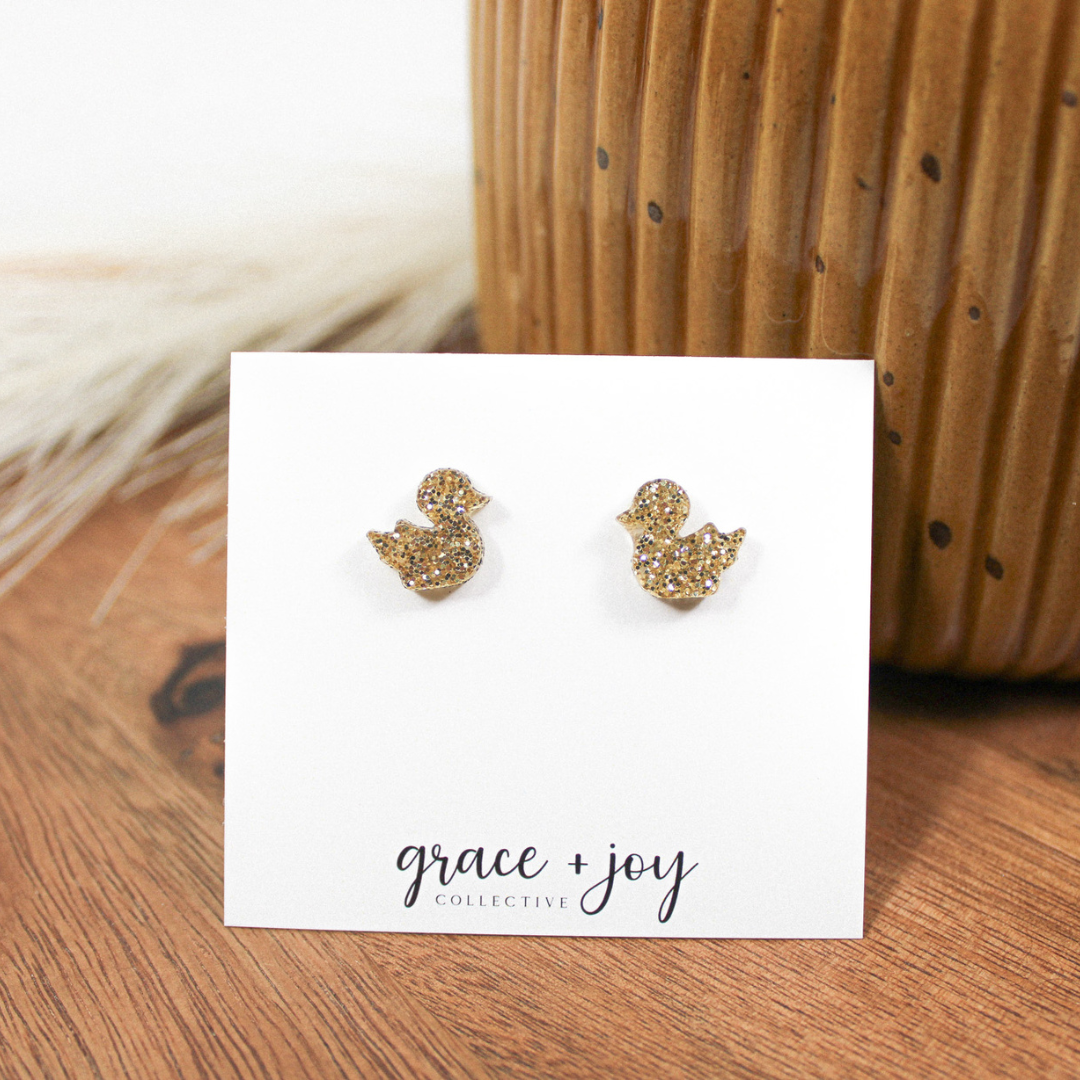 Rubber Duckie Stud Earrings image 6