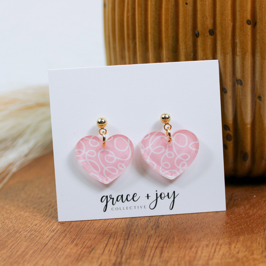 Valentine Snack Cake Earrings -Dangle image 0
