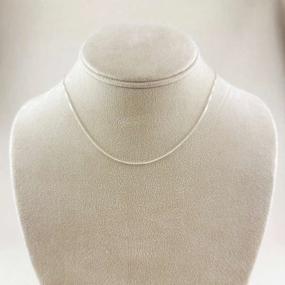 Sterling Silver Box Chain 0.6mm