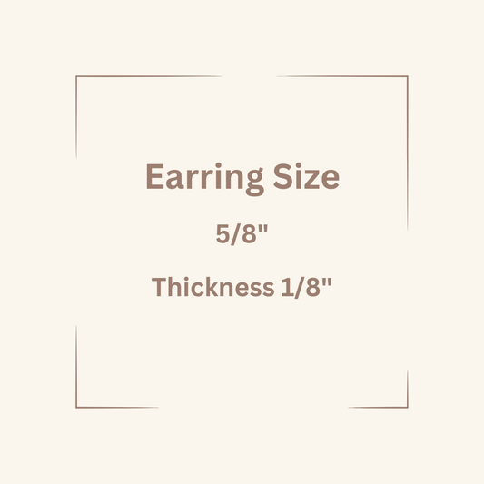 Floral Cross Earrings -Studs image 1