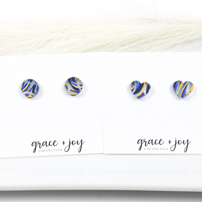 Milwaukee Brewer Earrings -Stud basball image 2