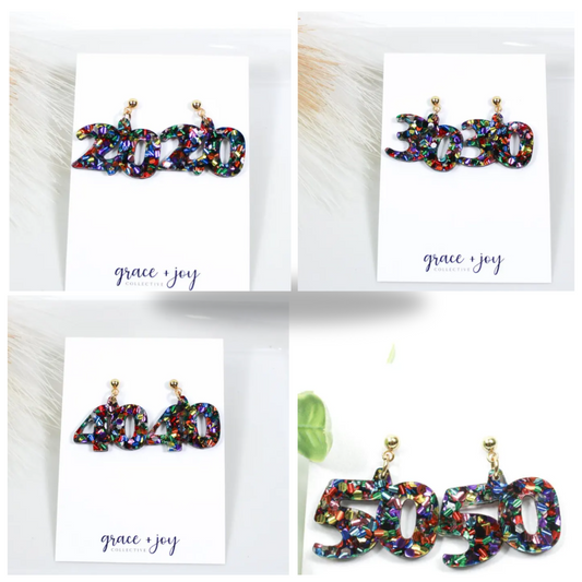 Milestone Birthday Earrings Earrings -Dangle image 0