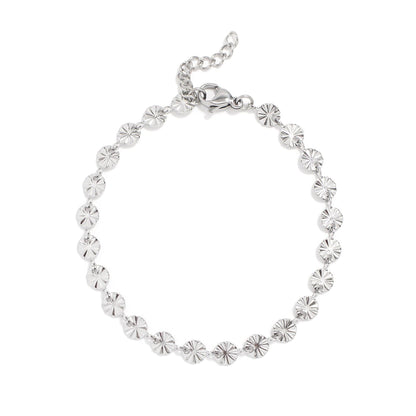 Sunburst Chain Bracelet