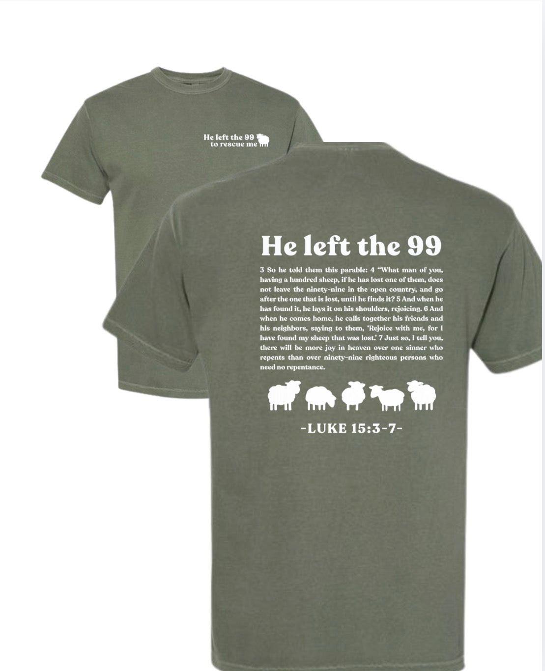He left the 99 Christian T-Shirt