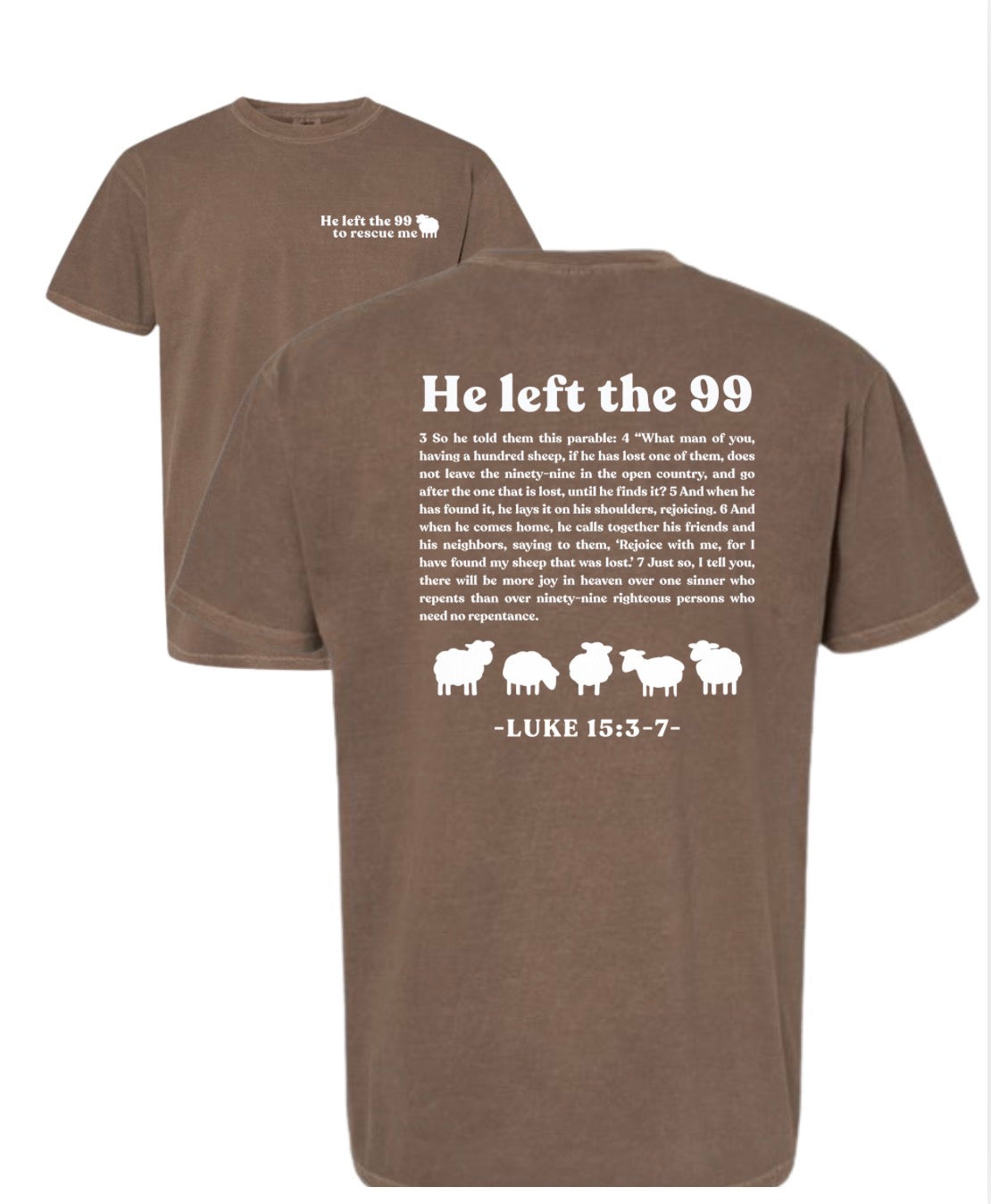 He left the 99 Christian T-Shirt