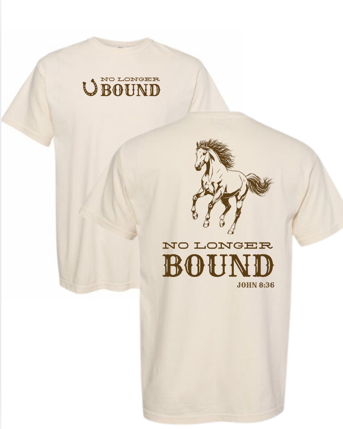 No Longer Bound Country Christian T-Shirt