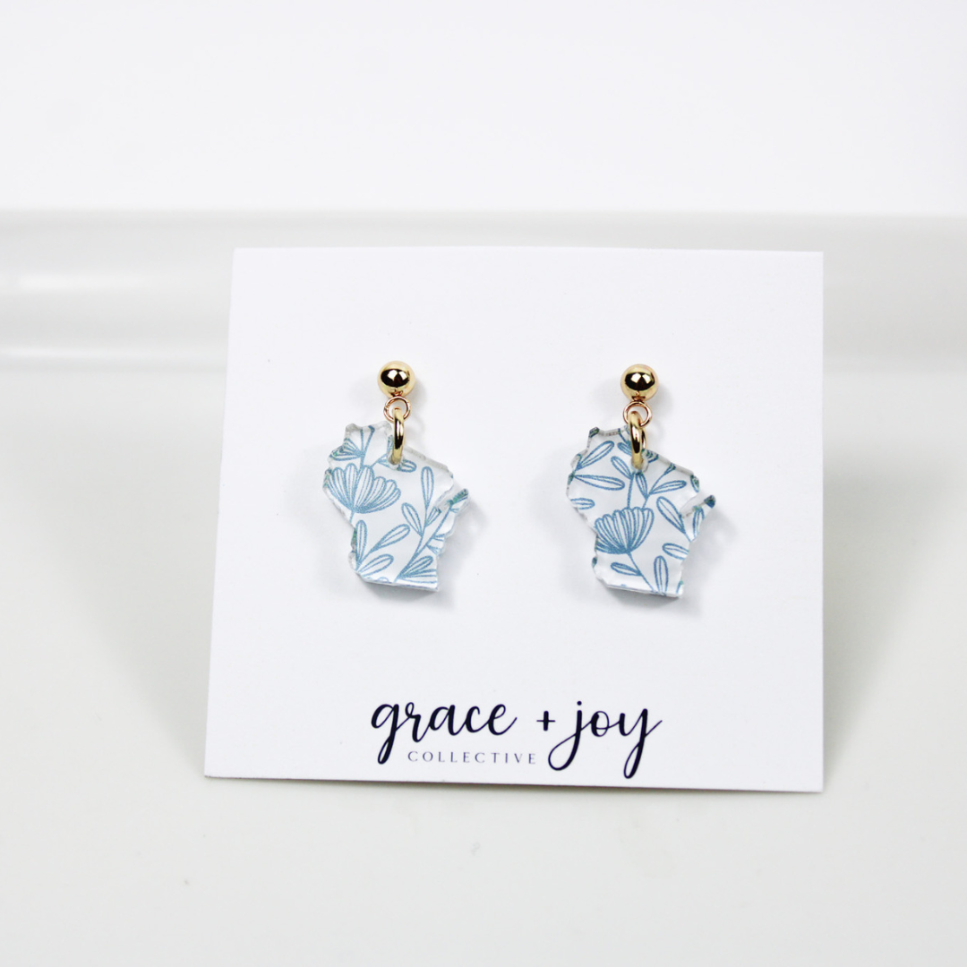 Wisconsin Wildflower Earrings