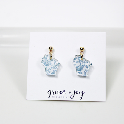 Wisconsin Wildflower Earrings