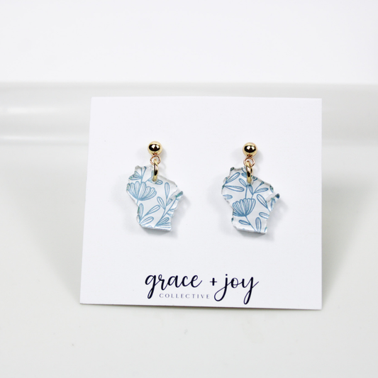Wisconsin Wildflower Earrings