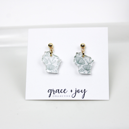 Wisconsin Wildflower Earrings