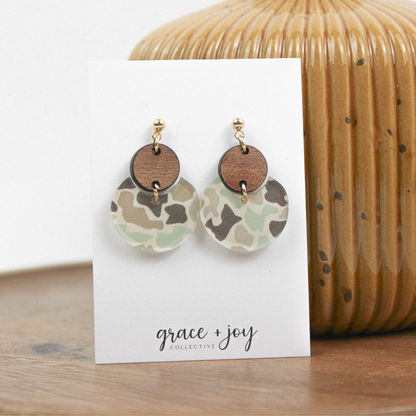 Camouflage Earrings
