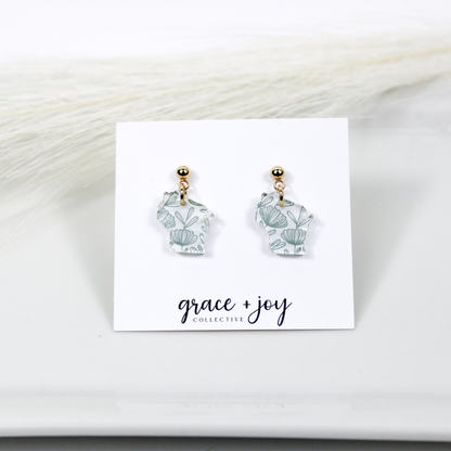 Wisconsin Wildflower Earrings