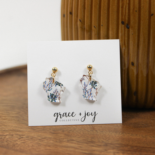 Wisconsin Wildflower Earrings