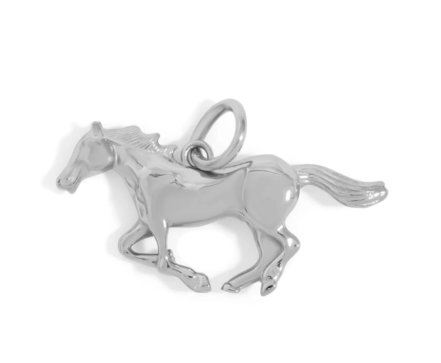 Horse Charm Stainless Steel - 18k Gold PVD