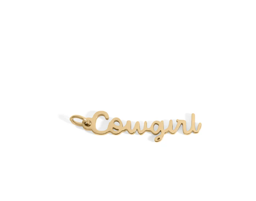 Cowgirl Charm Stainless Steel - 18k Gold PVD