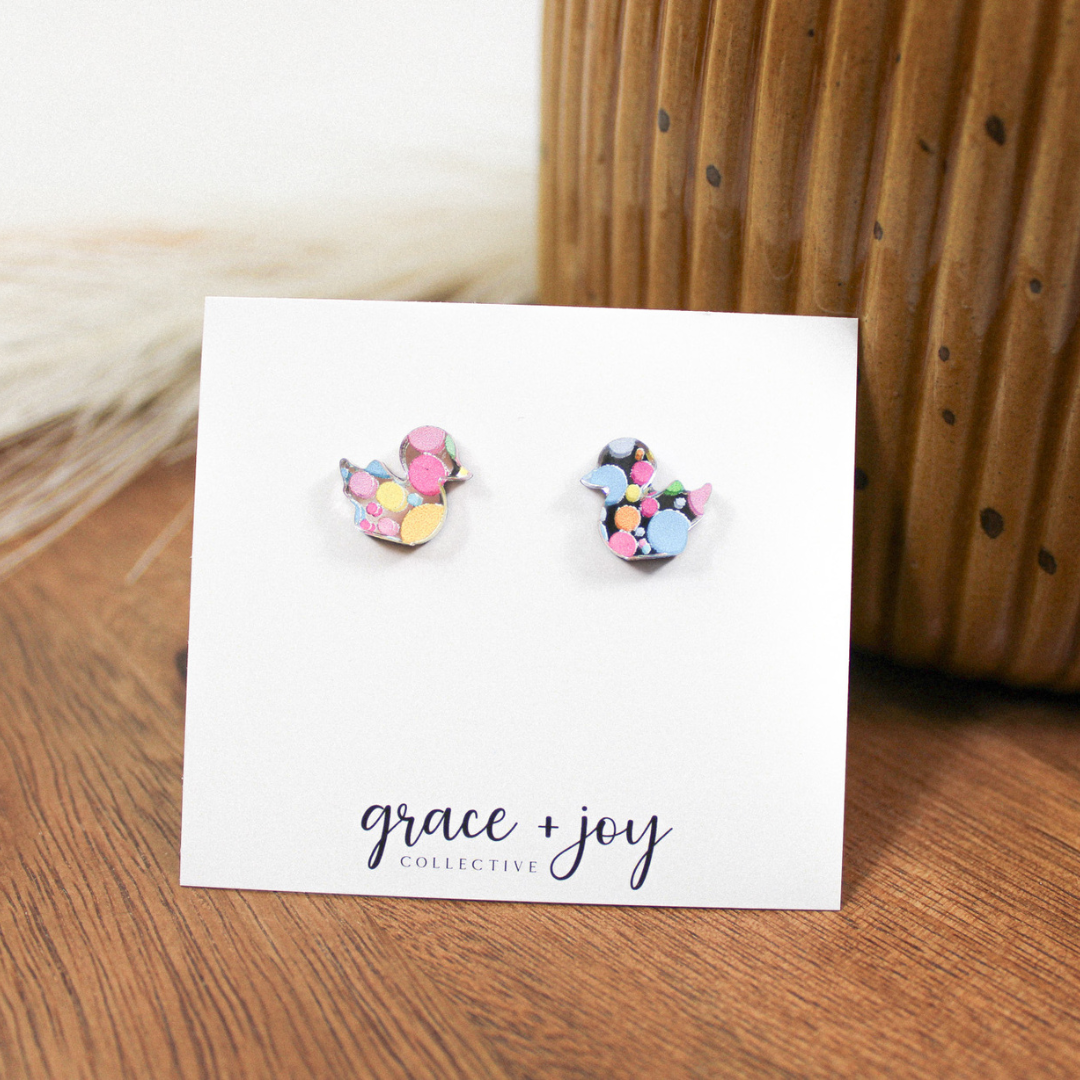 Rubber Duckie Stud Earrings image 5