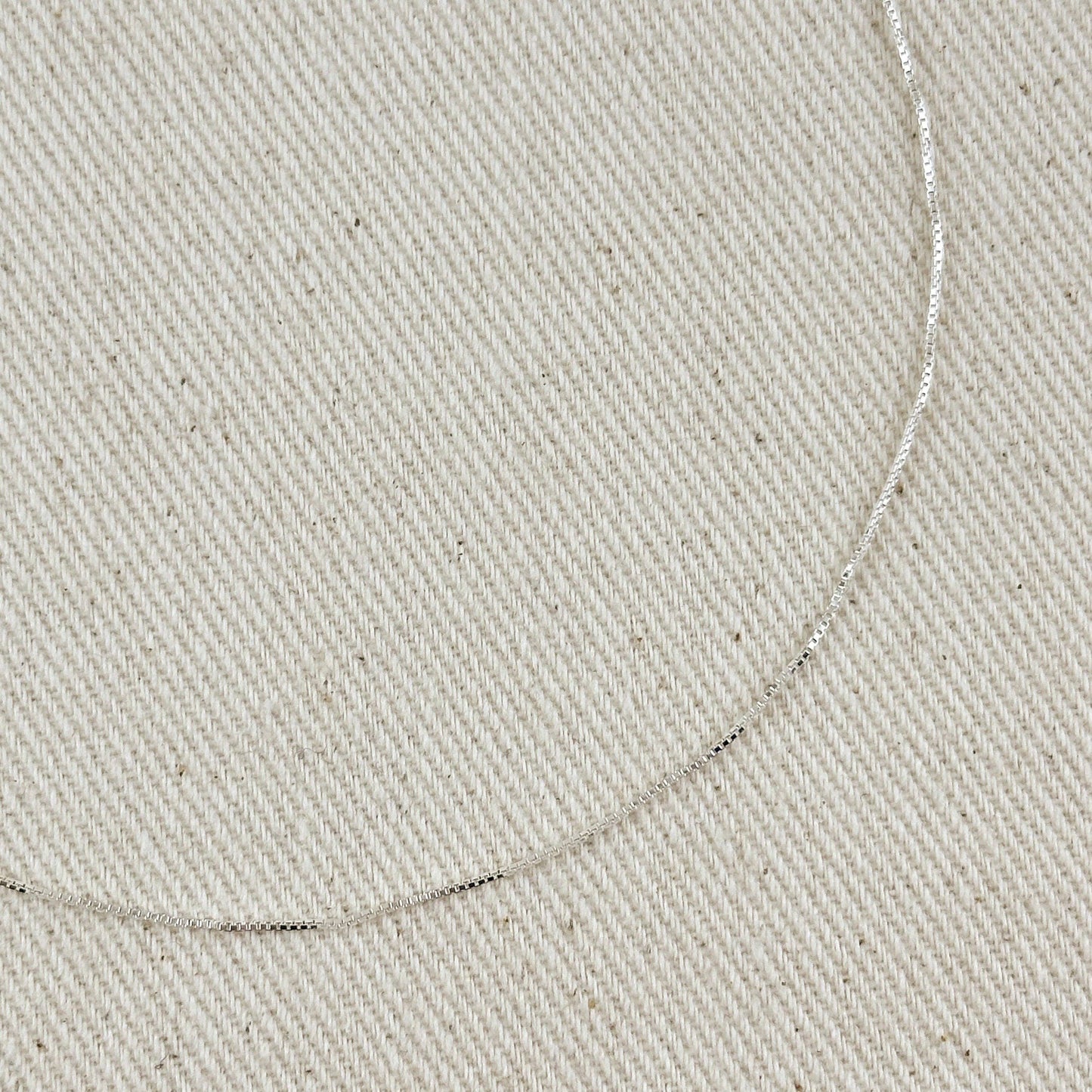 Sterling Silver Box Chain 0.6mm