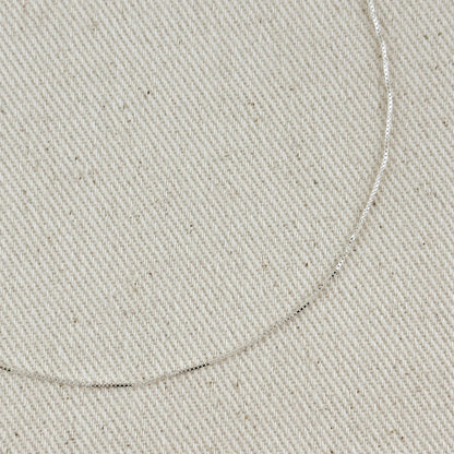 Sterling Silver Box Chain 0.6mm