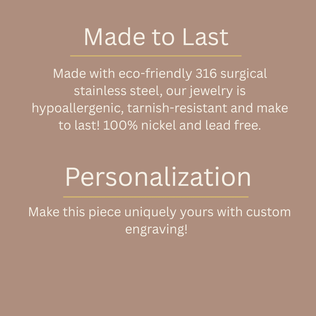 Personalized Football Necklace